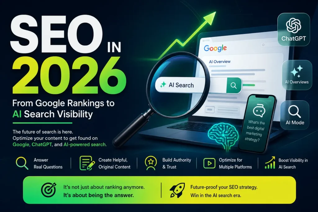 SEO Is Changing in 2026: How to Get Your Website Found on Google, ChatGPT & AI Search chatgpt image aug 23, 2026, 04 44 08 pm